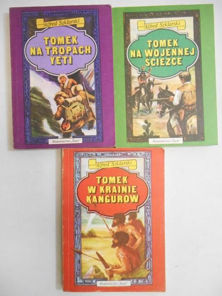 Szklarski Alfred - Tomek w krainie kangurów / Tomek na tropach yeti / Tomek na wojennej ścieżce / Tomek wśród łowców głów