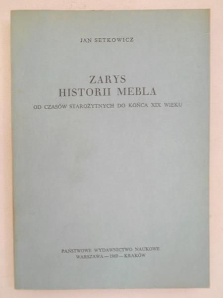 Zarys historii mebla