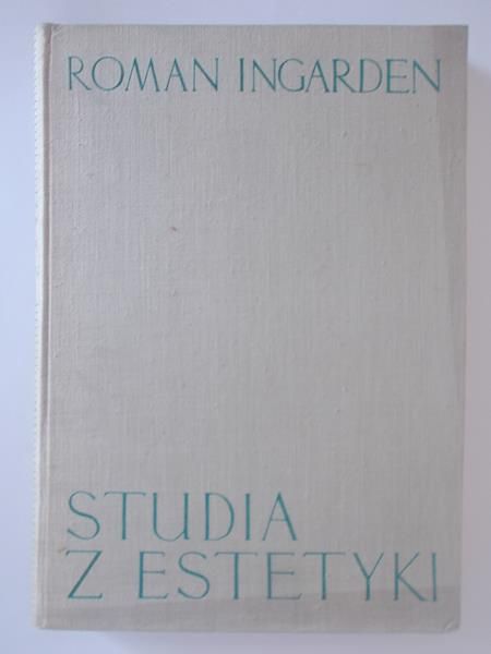 Ingarden Roman - Studia z estetyki