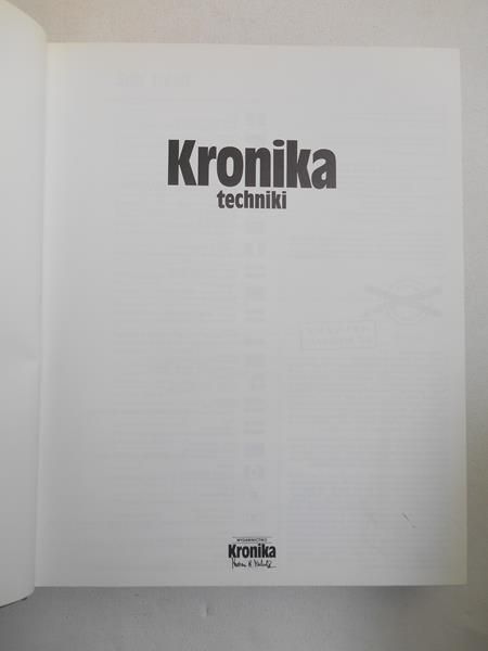 Michalik Marian B. (oprac.) - Kronika techniki