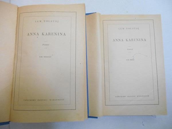 Anna Karenina, tom I-II