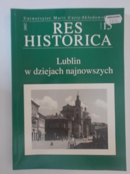 Lublin w dziejach najnowszych