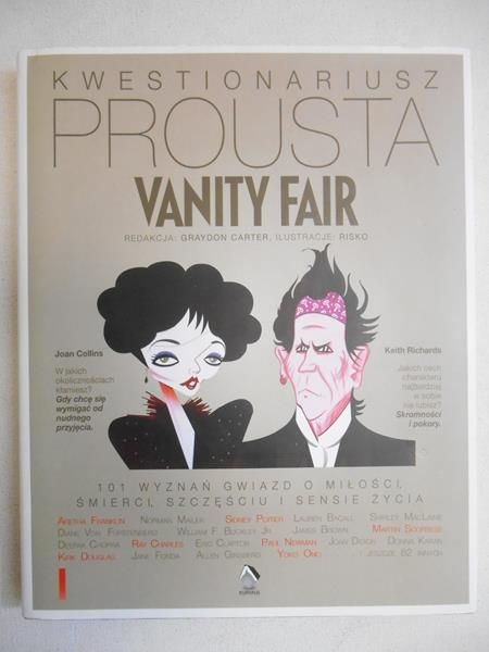 Kwestionariusz Prousta Vanity Fair