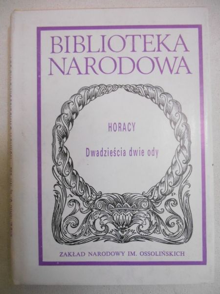 Dwadzieścia dwie ody, BN