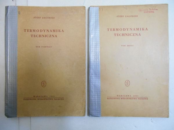 Termodynamika techniczna tom 1-2