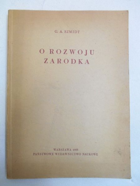 O rozwoju zarodka