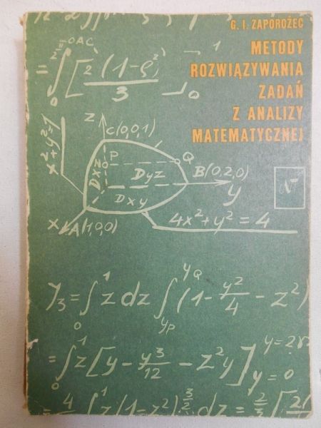 Metody rozwiązywania zadań z analizy matematycznej