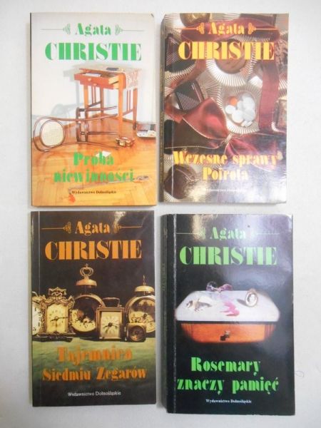 Christie Agata - 4 książki