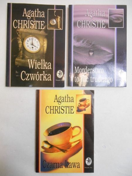 Christie Agata - Czarna kawa / Morderstwo to nic trudnego / Wielka Czwórka
