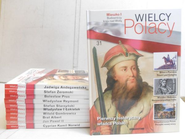 DeAgostini - Wielcy Polacy, 12 tomów