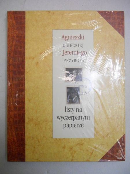 Agnieszki Osieckiej i Jeremiego Przybory listy na wyczerpanym papierze
