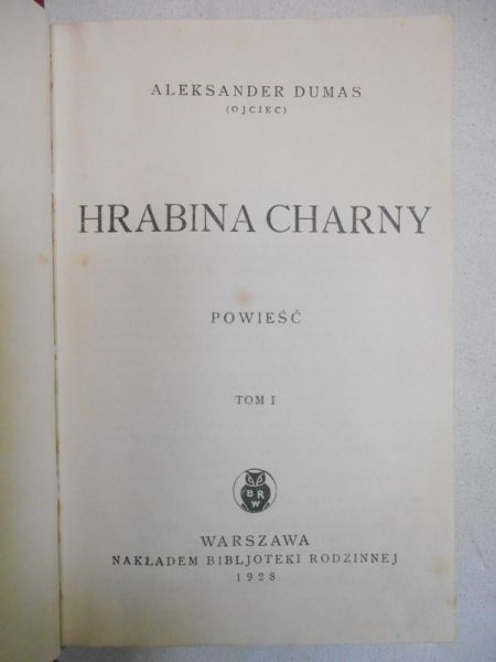 Hrabina Charny - 1928 rok
