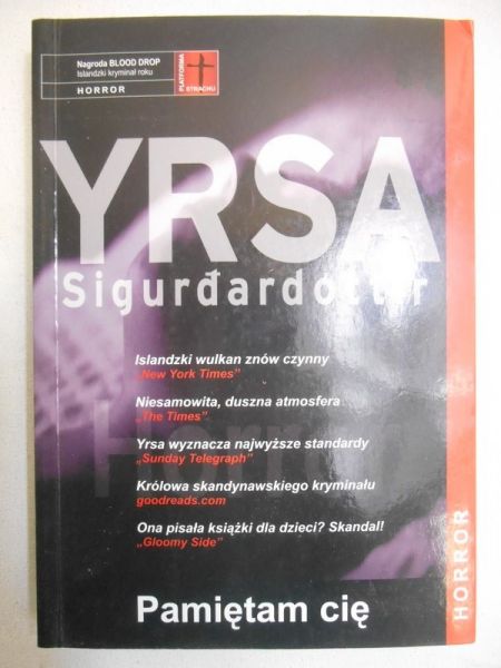 Sigurdardottir Yrsa - Pamiętam cię