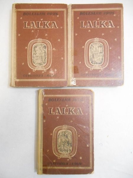 Prus Bolesław - Lalka tom 1-3, 1946 r.