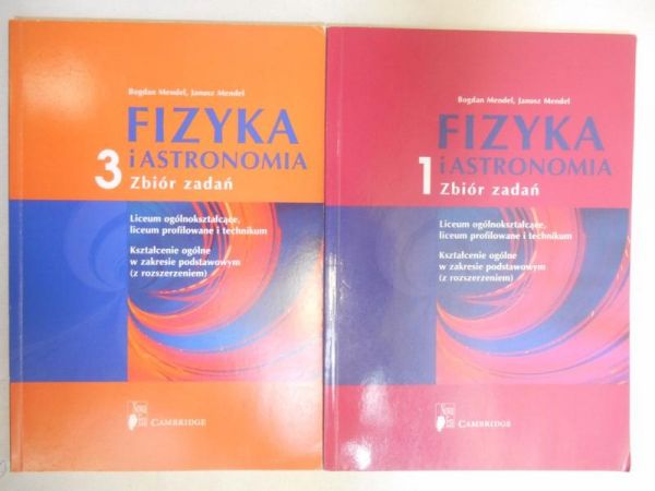 Fizyka i astronomia. Zbiór zadań, t. I, III