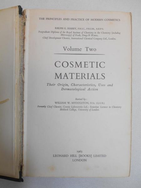 Harry R. G. - The Principles and Practice of Modern Cosmetics, t. II