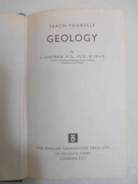 Teach yourself geology
