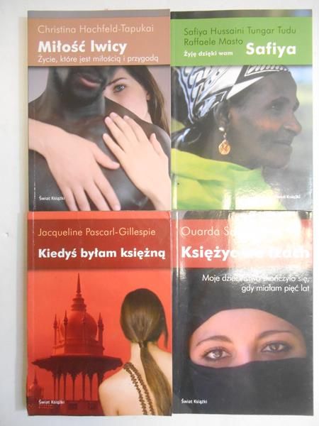 Księżyc we łzach  Safiya  Miłość lwicy  Kiedyś byłam księżną