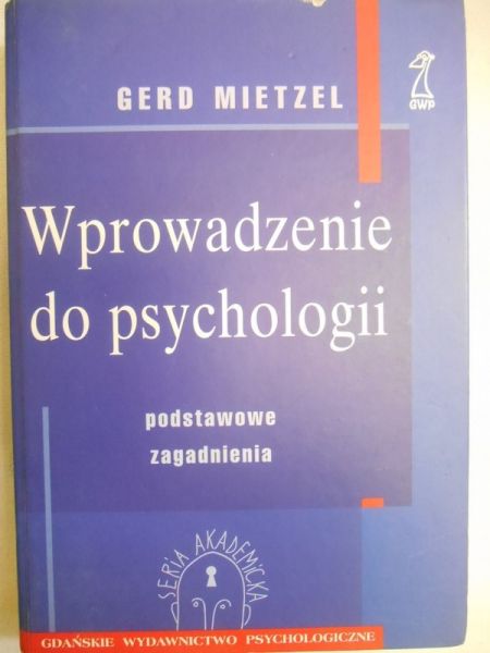 Wprowadzenie do psychologii