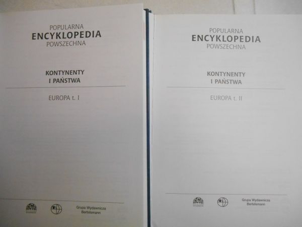 Popularna Encyklopedia Powszechna, Tom I-II