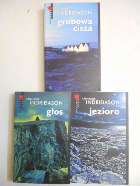 Indridason Arnaldur - Grobowa cisza/Głos/Jezioro