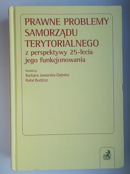 Prawne problemy samorządu terytorialnego