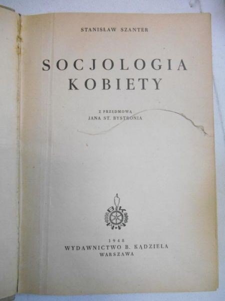 Socjologia kobiety, 1948 r.