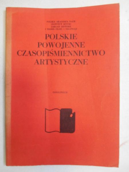Polskie powojenne czasopiśmiennictwo artystyczne