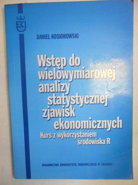 Wstęp do wielowymiarowej analizy statystycznej zjawisk ekonomicznych