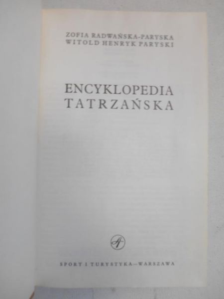 Zofa - Encyklopeda tatrzańska