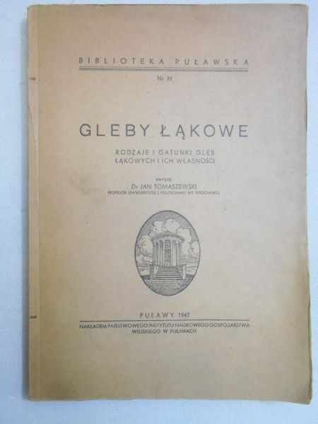 Gleby łąkowe, 1947 rok