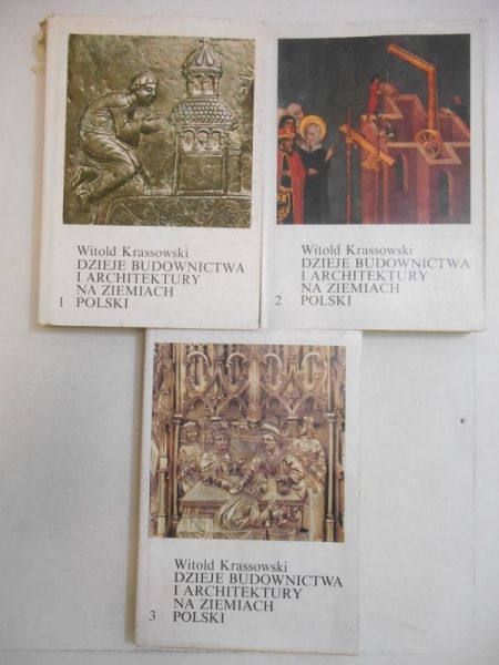 Dzieje budownictwa i architektury na ziemiach Polski tom 1-3