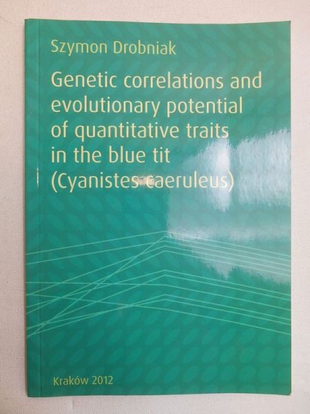 Genetic Correlations and Evolutionary Potential of Quantitative Traits in the Blue Tit