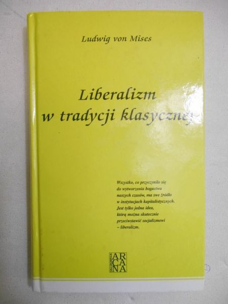 Liberalizm w tradycji klasycznej