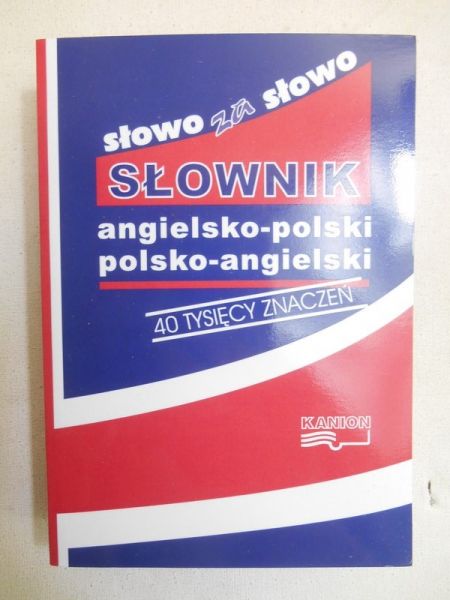 Słowo za słowo. Słownik