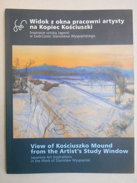 Widok z okna pracowni artysty na Kopiec Kościuszki