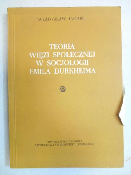 Teoria więzi społecznej w socjologii Emila Durkheima