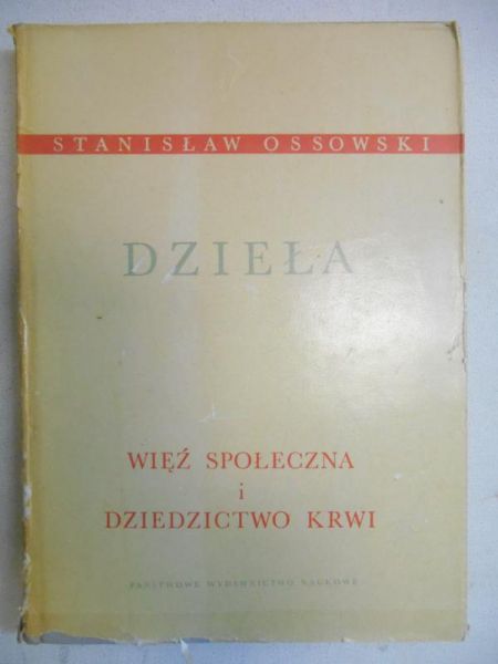 Więź społeczna i dziedzictwo krwi