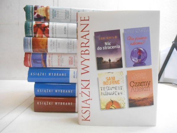 Książki Wybrane Reader's Digest, 8 książek