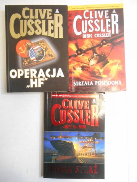 Cussler Clive - Operacja "HF"/Tajna Straż/Strzała Posejdona