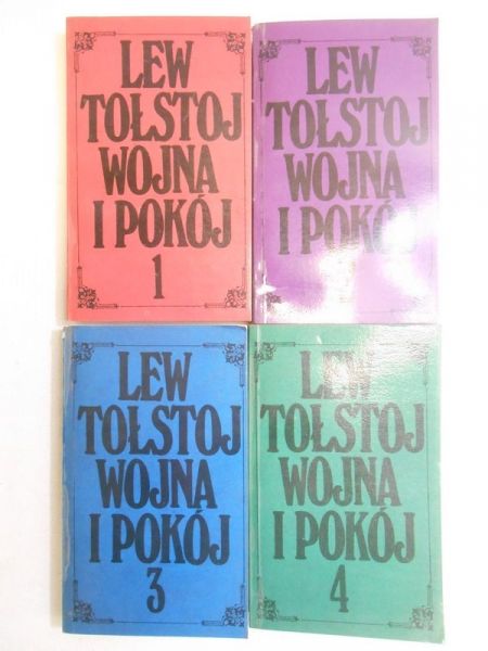 Wojna i pokój, tom I-IV (komplet)