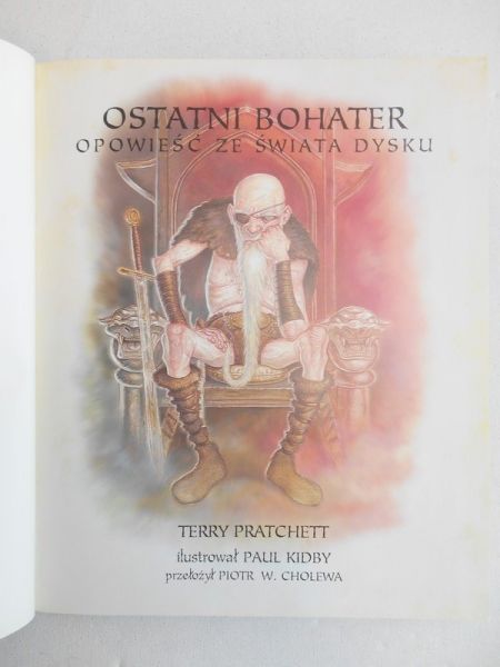Prachett Terry - Ostatni bohater. Opowieść ze świata dysku