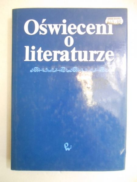 (opr.) - Oświeceni o literaturze