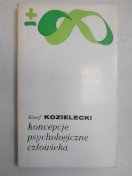 Koncepcje psychologiczne człowieka