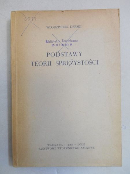 Podstawy teorii sprężystości