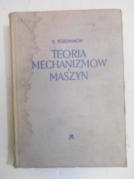 Teoria mechanizmów i maszyn