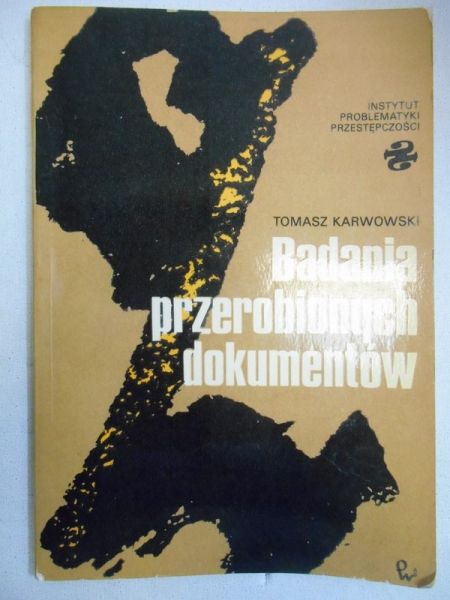 Badania przerobionych dokumentów