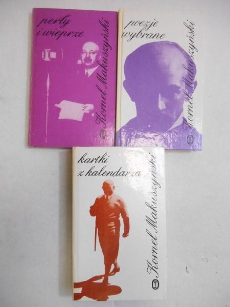Poezje wybrane / Kartki z kalendarza / Perły i wieprze