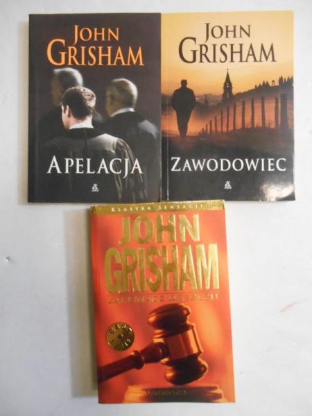 Grisham John - Zaklinacz deszczu / Zawodowiec / Apelacja