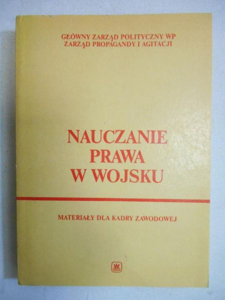 Leśko  ( red. ) - Nauczanie prawa w wojsku